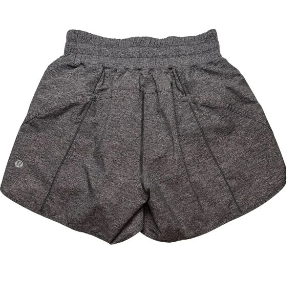 Lululemon Track That Short *5" Heather Lux Multi Black - Picture 4 of 8